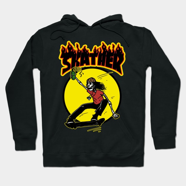 Skather Boy!!! Hoodie by agathatito